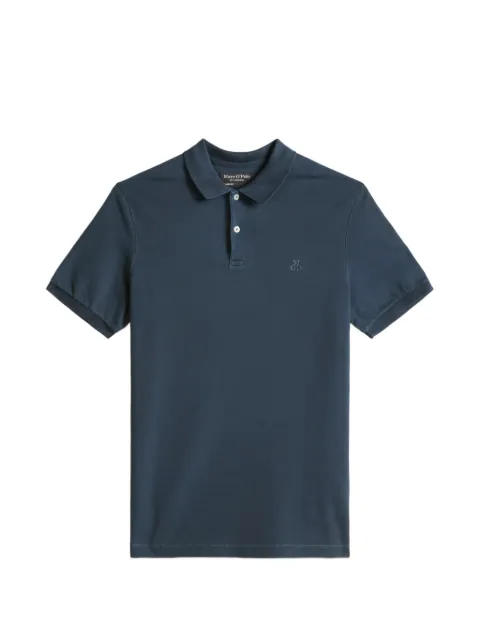 Marc O'Polo embroidered-logo polo shirt Blue 5000009417