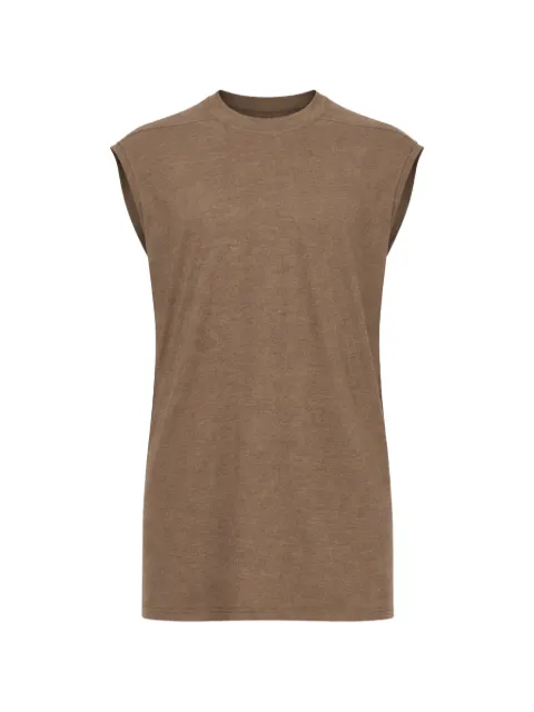 Rick Owens Porterville Rainino tank top Brown RU02D6178JR