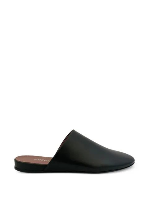 Premiata leather almond-toe mules Black M7010NAPPANEROSOLETTANERO
