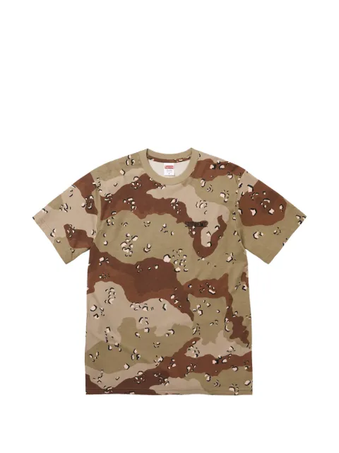 Supreme logo-print T-shirt Neutrals SU27464