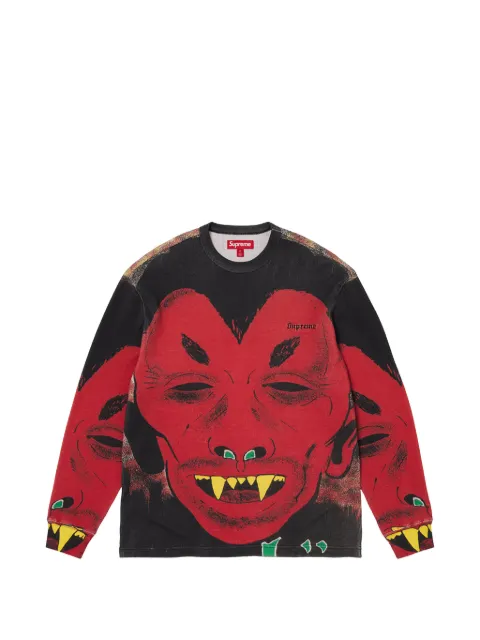 Supreme Mike Kelley graphic-print sweatshirt Red SU27461