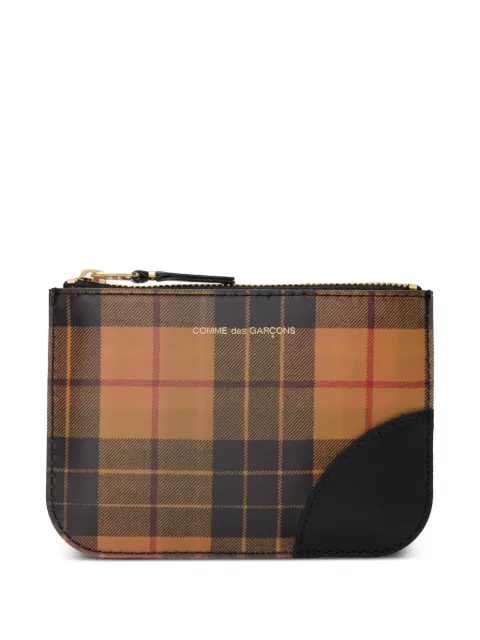 Comme Des Garçons Comme Des Garçons lenticular tartan wallet Brown 8100LTYG