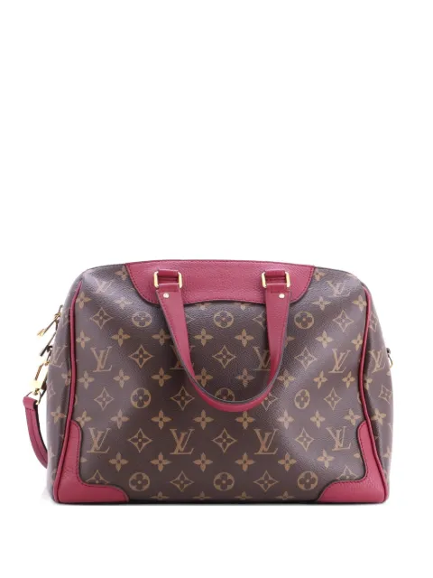 Louis Vuitton Pre-Owned Retiro NM Handbag Monogram Canvas and Leather satchel Red V0RM17GZJYLIPKJ8