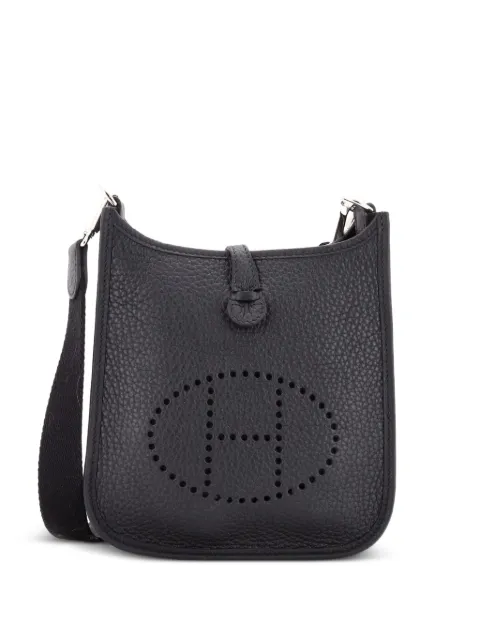 Hermès Pre-Owned Evelyne Bag Gen III Clemence TPM crossbody bag Black 6FMUROUG11L12OXF