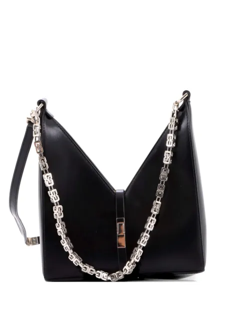 Givenchy Pre-Owned Cut Out Bag Leather Mini crossbody bag Black OM0AOTEB0ZODFLW8