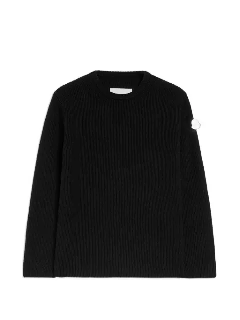 Jil Sander x Moncler ribbed sweater Black J53GP0015J40355