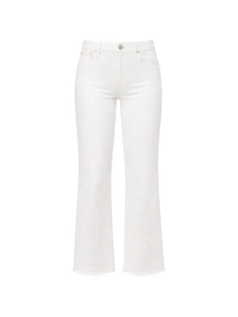 SIMKHAI Jude raw-cut jeans White SI4114DNDISWH