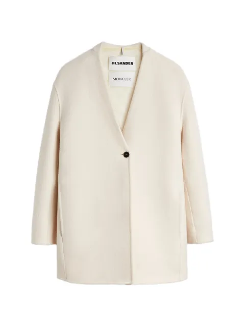 Jil Sander x Moncler reversible V-neck jacket Neutrals J53AF0003J40352