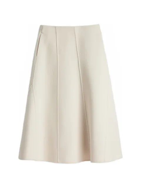 Jil Sander x Moncler panelled A-line skirt White J53MA0006J40358