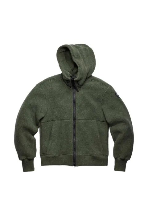 Canada Goose Chilliwack logo-patch hooded jacket Green 7220MB