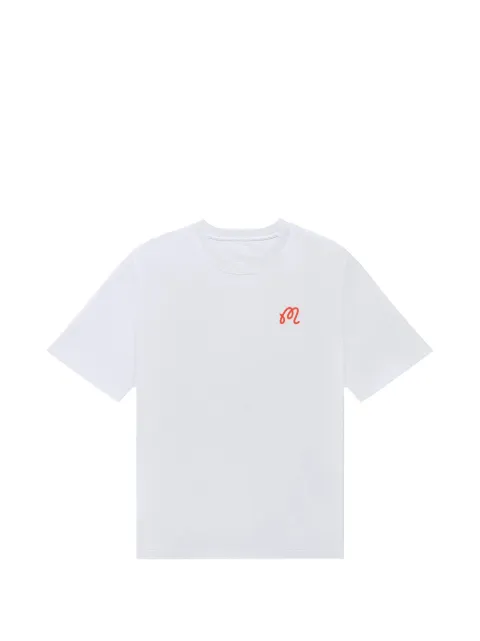 Malbon Golf Bermuda Rooster T-shirt White VM9845WHT