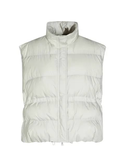 Brunello Cucinelli quilted gilet White MD5987612PC3671