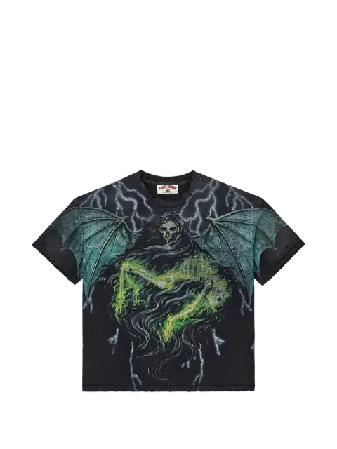 Vale Grim graphic-print T-shirt Black VAL169