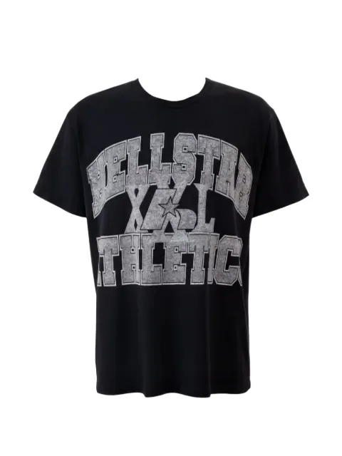 HELLSTAR logo-print T-shirt Black HSR279