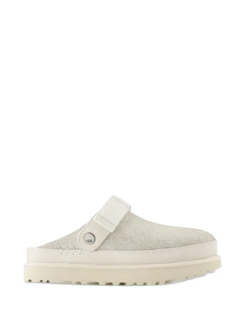 UGG Goldenstar crackle-effect mules Neutrals 1177853