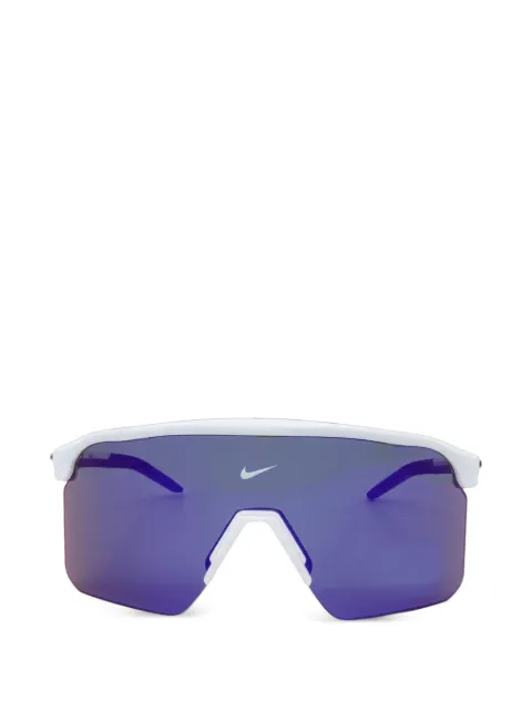 Nike Expedition Shield Team logo-print sunglasses White IH0899