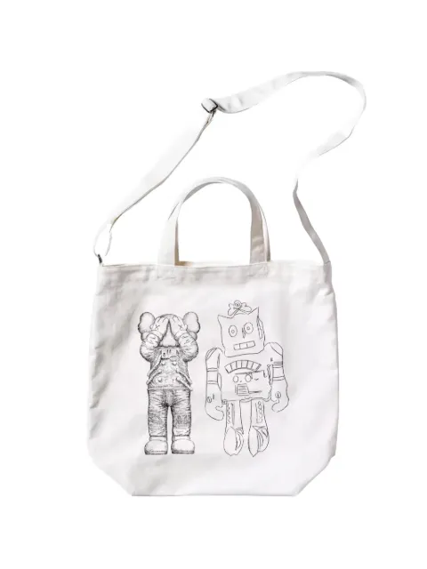 KAWS x Uniqlo Warhol tote bag White KAWS202494