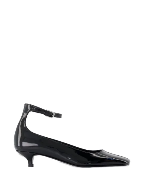 TOTEME ankle-strap leather pumps Black 262WAS0314LE0091001