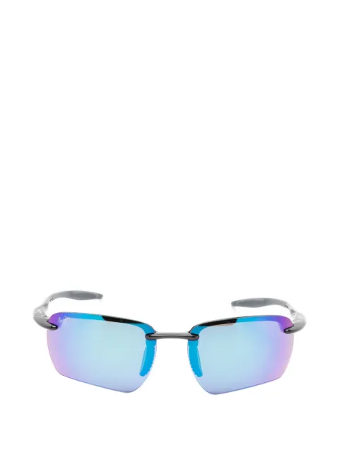 Maui Jim Ho'ókipa Ultra round-frame sunglasses Black MJ0336S