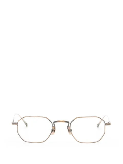 Matsuda geometric-frame glasses Grey M3166