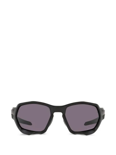 Oakley Plazma geometric-frame sunglasses Black OO9019
