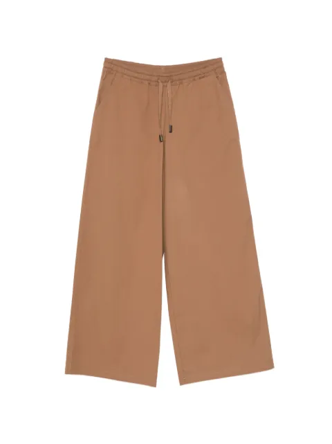 Fedeli drawstring-waist palazzo pants Neutrals TD000074