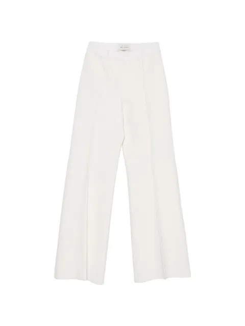 High Sport Willa tonal-stripe trousers White 240Y042