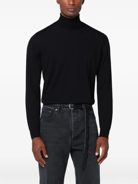 Drumohr roll-neck sweater Black D0D104LWO