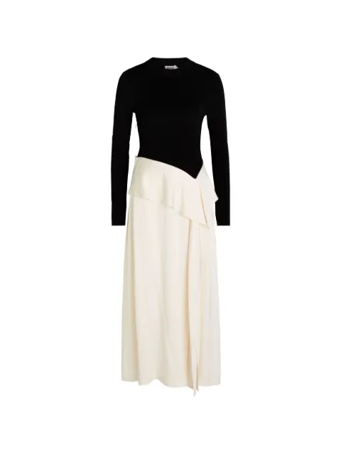 SIMKHAI Ornella long-sleeve maxi dress Neutrals 5251040Q
