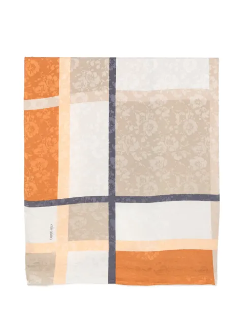 Valentino Garavani Pre-Owned 1990s square-shape scarf Neutrals VA280BDR