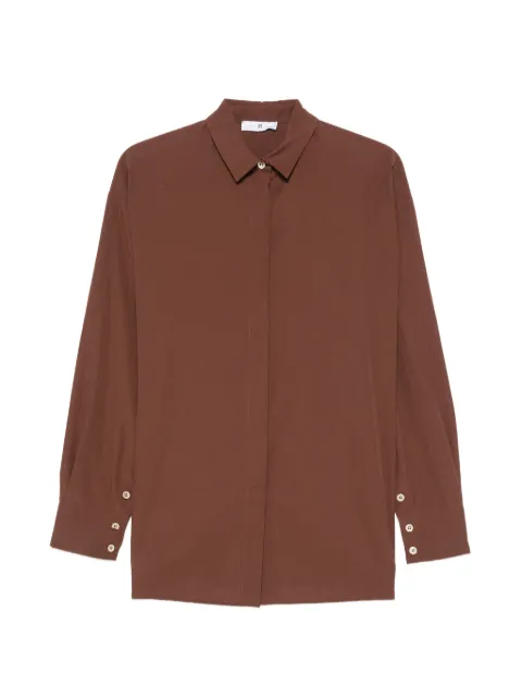 PT Torino buttoned-cuff shirt Brown 6SIT120STDFT69