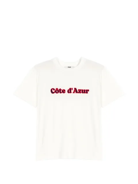 Maje short-sleeve T-shirt White MFPTS01042