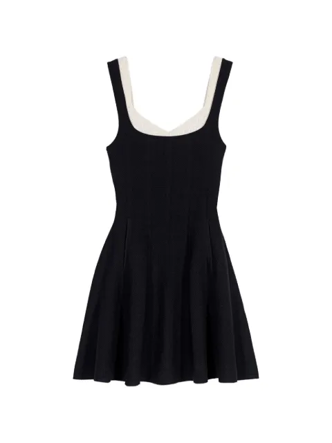 Maje short 2-in-1 effect dress Black MFPRO04948
