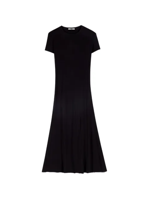 Maje cowl-back maxi dress Black MFPRO04993