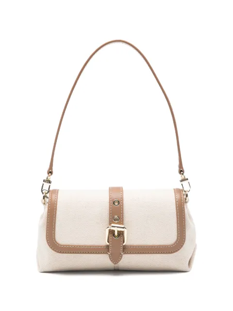 Maje buckle-detail shoulder bag Neutrals MFAPM00381