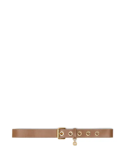 Maje eyelet-embellished belt Brown MFACE00494
