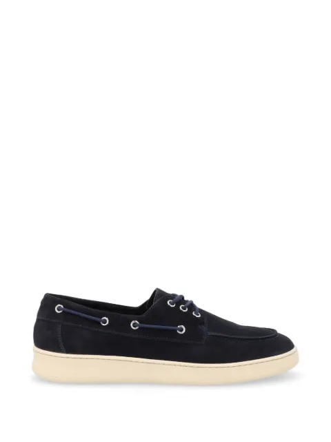 FRAU suede boat shoes Blue 24B7