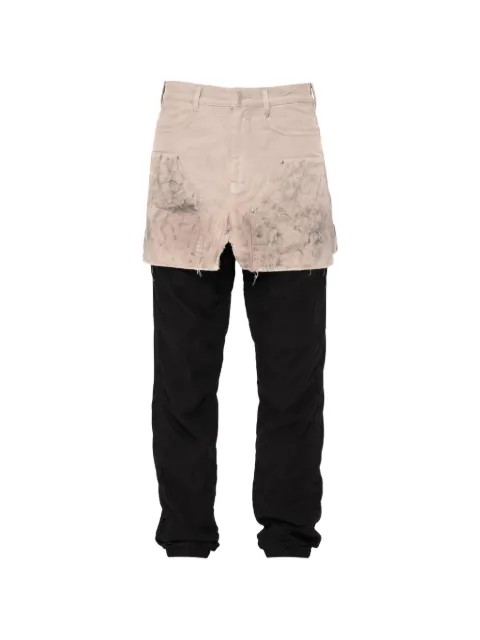 Givenchy double-layered trousers Black BM51CK1YDU007