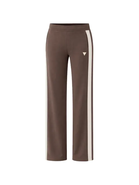 GUESS USA side-stripe track pants Brown V6RB10KCYF2