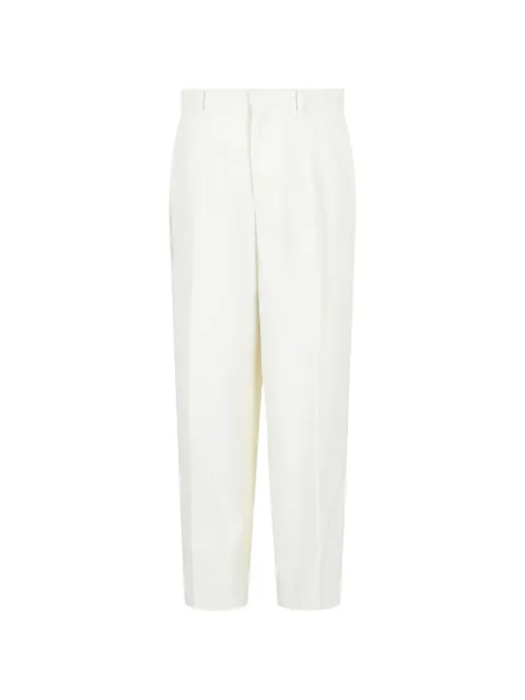 Givenchy pressed-crease straight-fit wool trousers White BM51F710Q0100