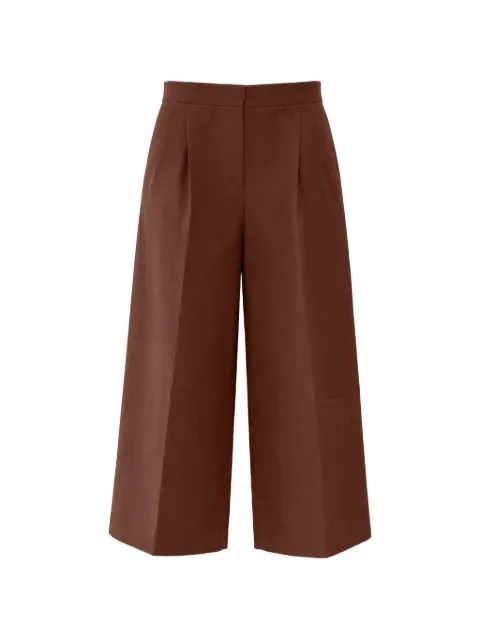 Marni pleated trousers Brown PAMA0288OUTW84200R82