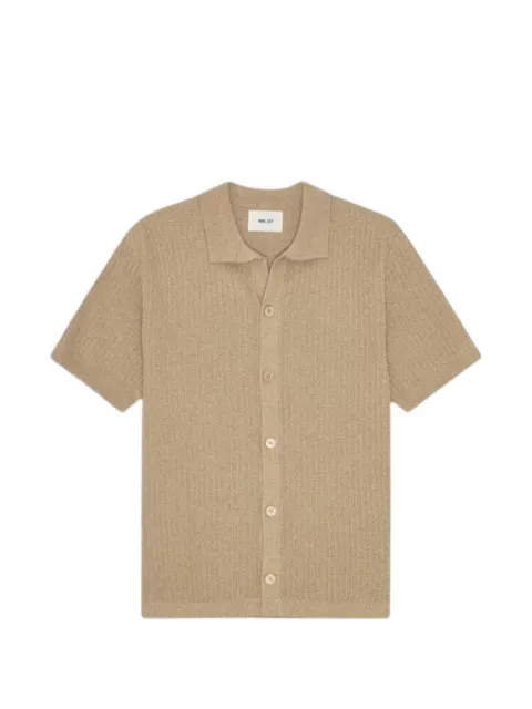 NN07 Ares knitted shirt Neutrals 2610000009