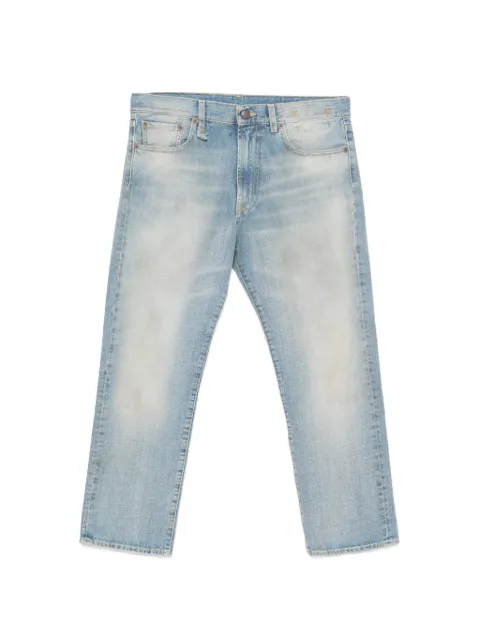 R13 faded logo-embroidered jeans Blue R13W5083D413A