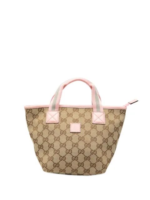 Gucci Pre-Owned 2016-2026 Childrens Mini GG Canvas Web handbag Pink 9G1WISKOORFZKONM