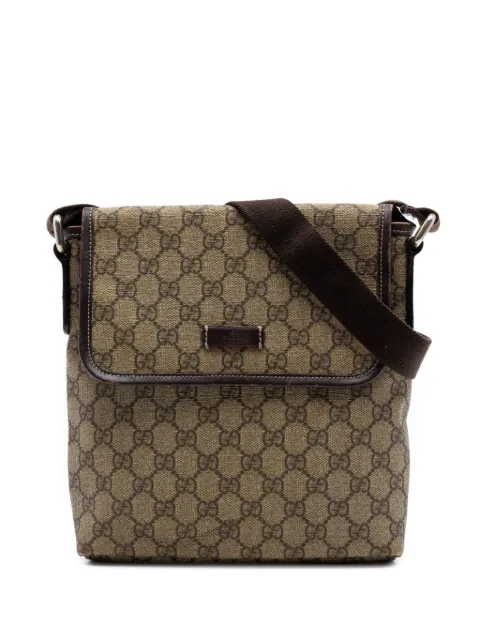 Gucci Pre-Owned 2000-2015 GG Supreme crossbody bag Neutrals XGIBC9V0Z2LPMF5F