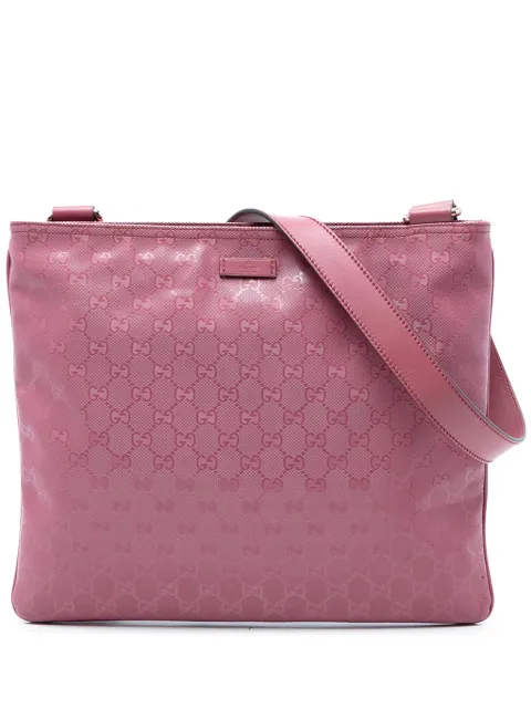 Gucci Pre-Owned 2016-2026 GG Imprime crossbody bag Pink LX49M3CW9BB05W91