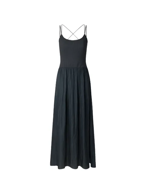 Sessùn Sweet Mambo pleated maxi dress Black 26205039