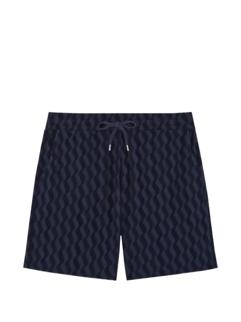 Frescobol Carioca Augusto jacquard-terry shorts Blue 2771