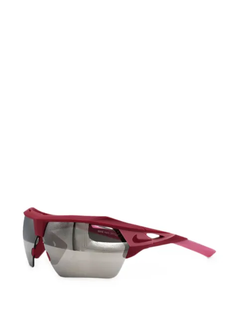 Nike Hyperforce geometric-frame sunglasses Pink EV1029