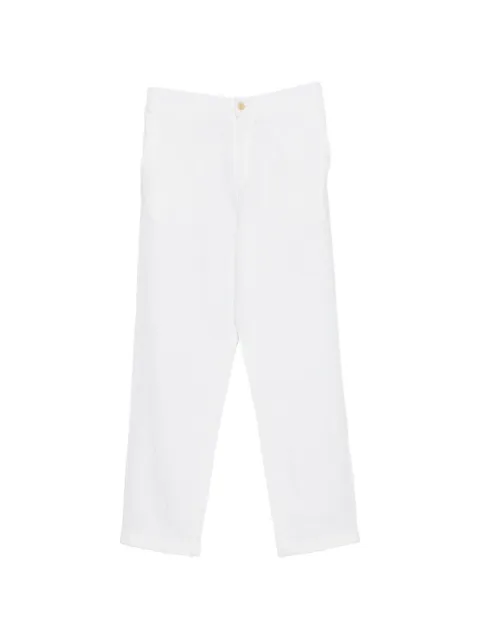 Les Deux elasticated-waistband trousers White 1001862